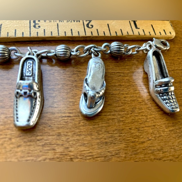 “I Love Shoes” Charm Bracelet by Brighton (EUC) - Picture 6 of 7